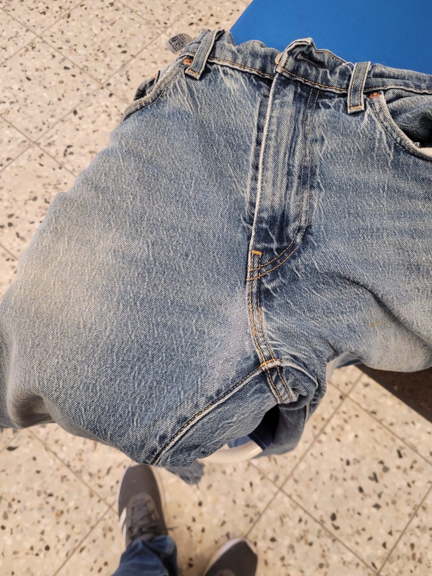 Jeans – Schritt erneuert – nachher